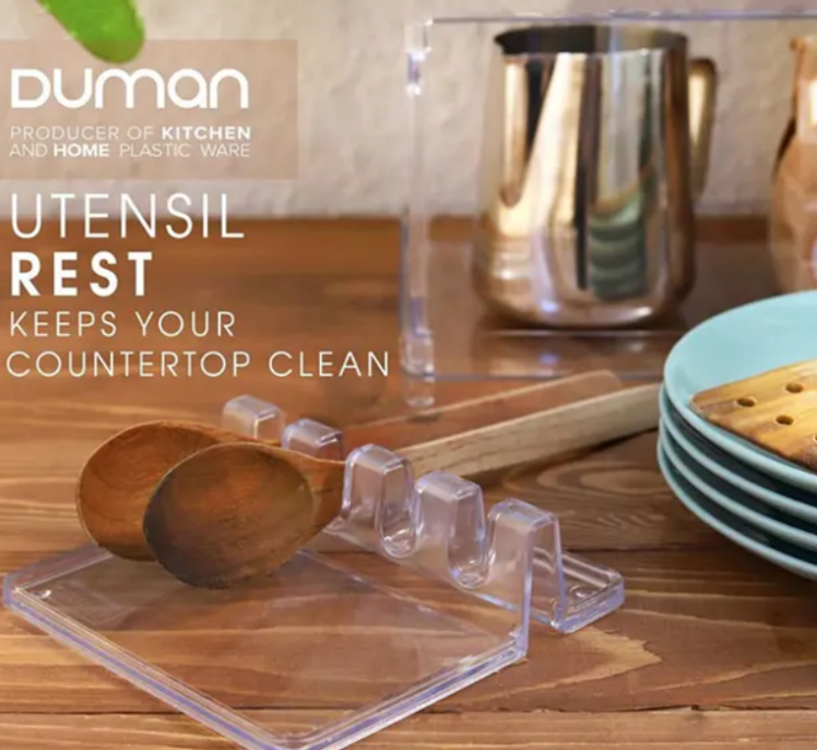 خرید استند کنار گاز دومان | نگهدارنده کفگیر و درب قابلمه