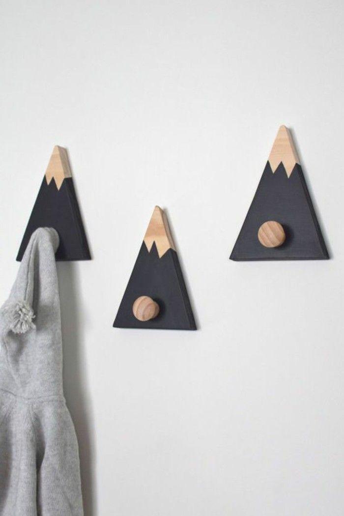 آویز لباس طرح کوه