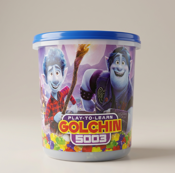  آجر بازی سطلی گلچین 