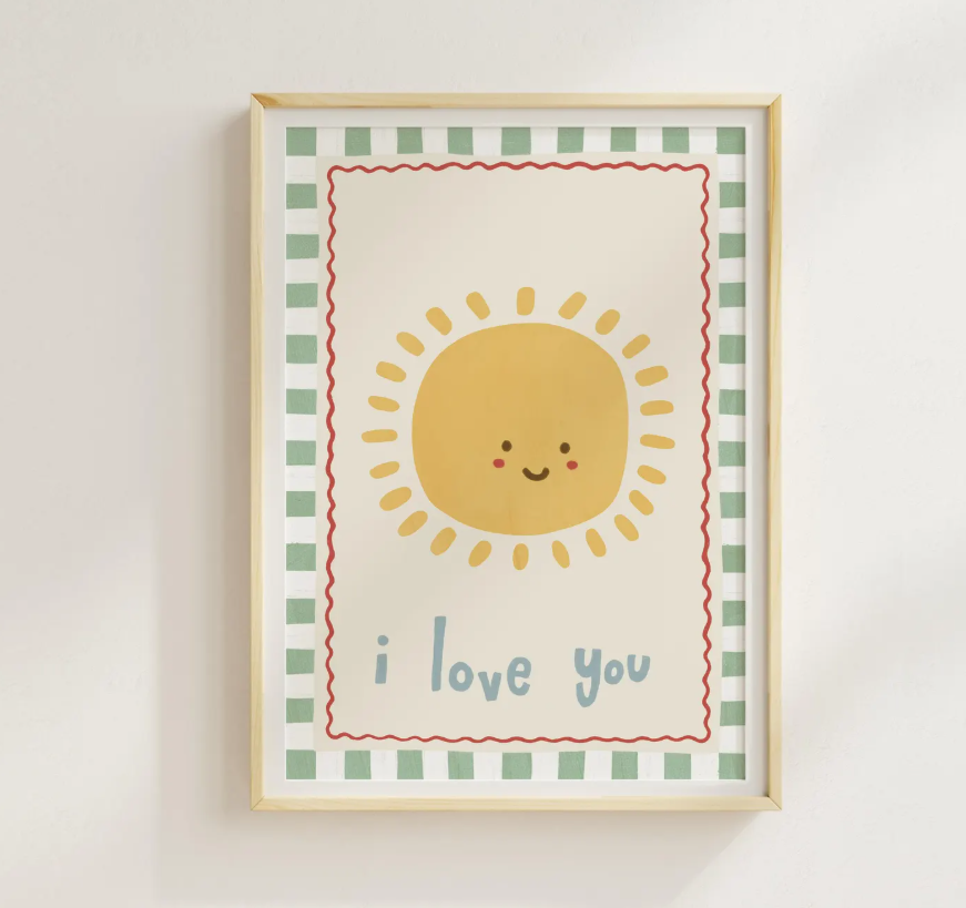  مجموعه تابلو دکوراتیو کودک مدل “تا ماه و برگشت” - تم آسمان و ستاره 