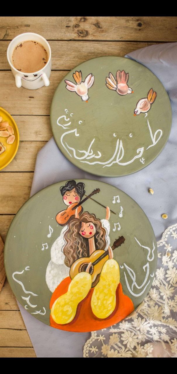 نقاشی سفالی